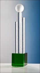 Zeige Details für Golf Cube Column Award, in 3 Größen Bild von Golf Cube Column Award, in 3 Größen