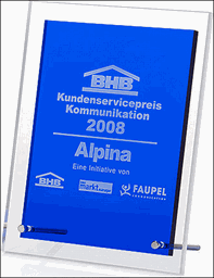 Zeige Details für Blue Angular Award Bild von Blue Angular Award