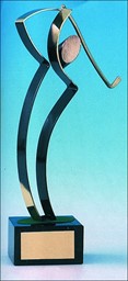 Zeige Details für Exklusiv gestaltete handgearbeitete Golfskulptur - GOLFER-  4 Größen ! Bild von Exklusiv gestaltete handgearbeitete Golfskulptur - GOLFER-  4 Größen !
