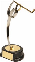 Zeige Details für Elegant geschwungene handgearbeitete Golfskulptur - GOLFER -  4 Größen ! Bild von Elegant geschwungene handgearbeitete Golfskulptur - GOLFER -  4 Größen !
