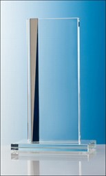 Zeige Details für Mirror Crystal Award, in 3 Größen Bild von Mirror Crystal Award, in 3 Größen