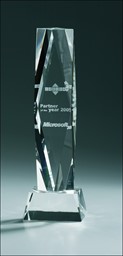 Zeige Details für Crystal President Award Bild von Crystal President Award
