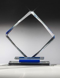 Zeige Details für Blue Square Crystal Award Bild von Blue Square Crystal Award
