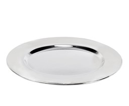 Zeige Details für Platzteller FUTURE glatt, versilbert, AKTIONSPREIS ! Bild von Platzteller FUTURE glatt, versilbert, AKTIONSPREIS !