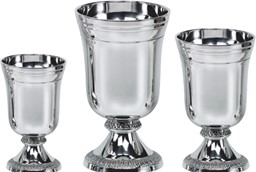 Zeige Details für Cup Becher versilbert ROYAL in drei Größen Bild von Cup Becher versilbert ROYAL in drei Größen