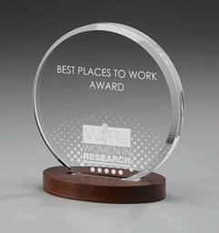 Zeige Details für Wooden Round Award Bild von Wooden Round Award