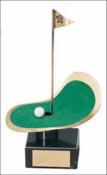 Zeige Details für Exklusiv gestaltete handgearbeitete Golfskulptu - Nearest to the Pin -  in 3 Größen Bild von Exklusiv gestaltete handgearbeitete Golfskulptu - Nearest to the Pin -  in 3 Größen