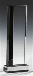 Zeige Details für Black Framed Crystal Award Bild von Black Framed Crystal Award