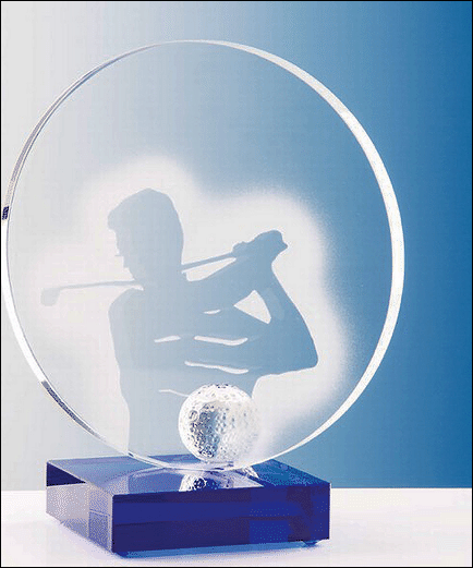 Bild von Golf Motiv Award, in 3 Größen