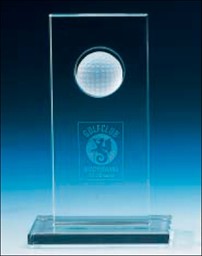Bild von Golf Ball Square Award  in 3 Größen