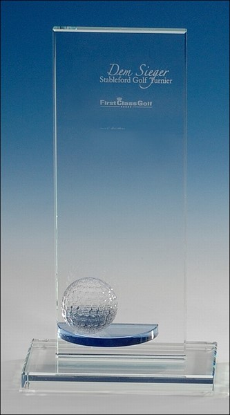 Bild von Golf Crystal Cup Award, in 3 Größen und Farben