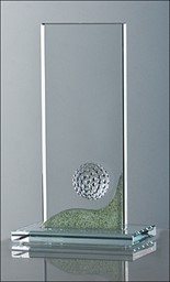 Bild von Golf Crystal Green Award in 3 Größen