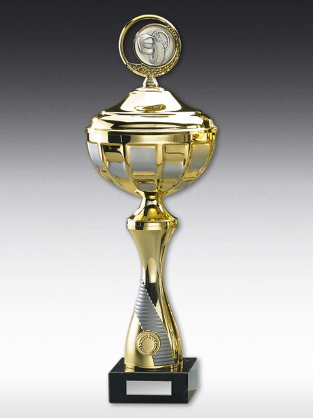 Bild von Pokal GOLD-CUP mit Deckel , in 9 Größen