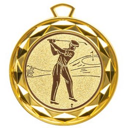 Bild von Medaille GOLFER 70 mm aus Metall
