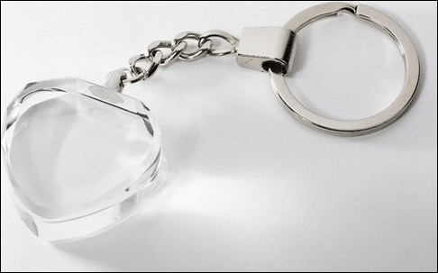 Awards Fur Events Und Golfturniere Schlusselanhanger Kristall Herz